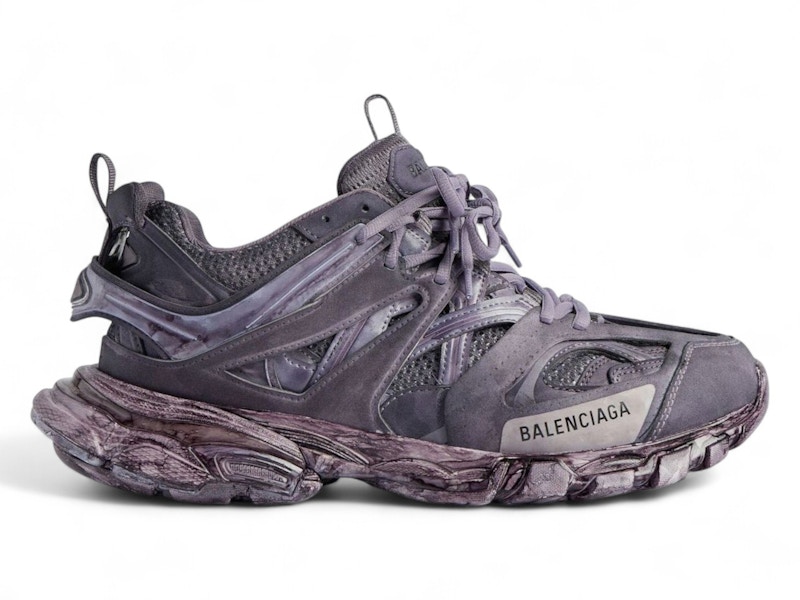 Pre-owned Balenciaga Track (women's) Sneakers In Faded/purple