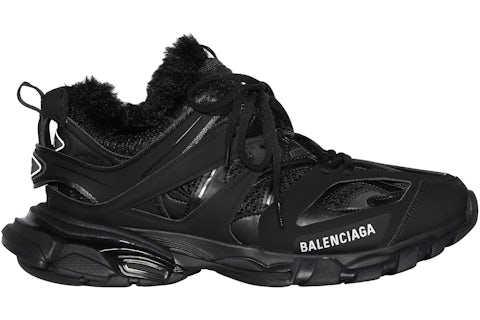Balenciaga Track Fake Fur Noir (femme) Style 668555W3CQ11000 FR