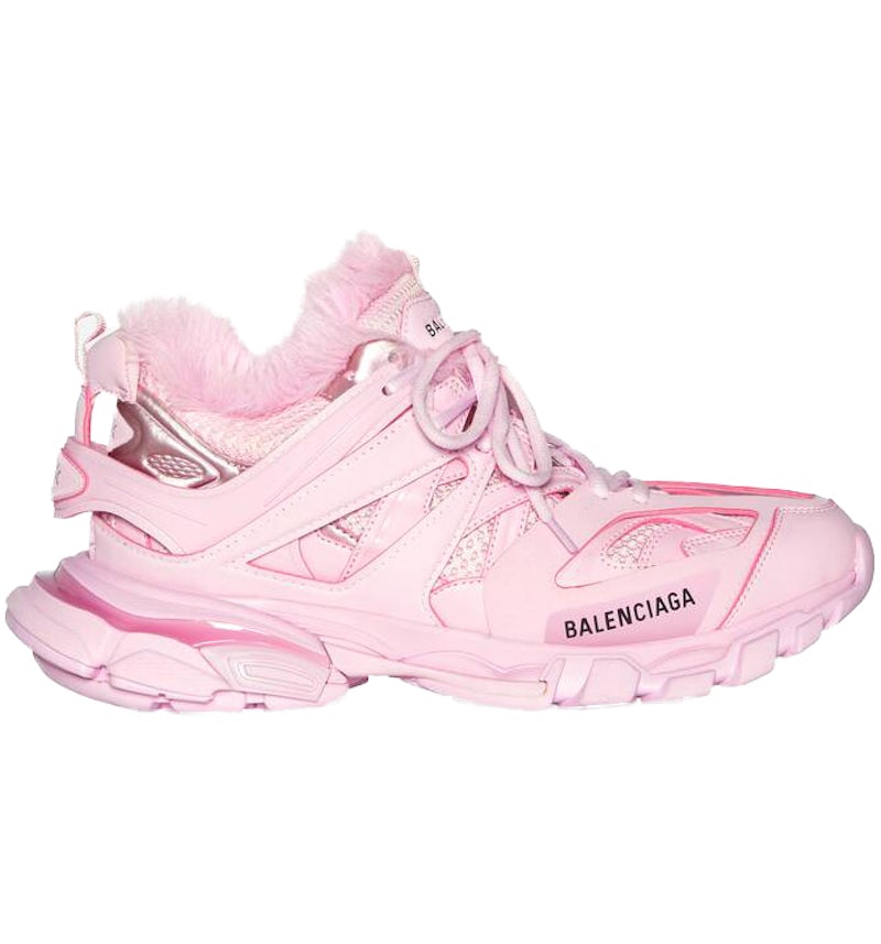 Faux Fur Prix Fausse Balenciaga Balenciaga Track Fake Fur Rose