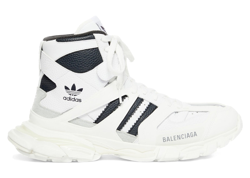 Balenciaga Track Forum High x adidas White Black メンズ