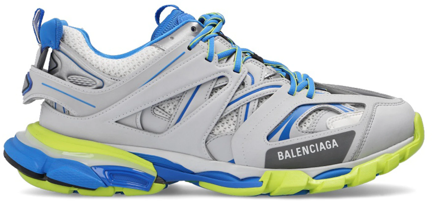 Balenciaga Track Gray Blue Yellow Men's - 542023 W1GC1 1247 - US