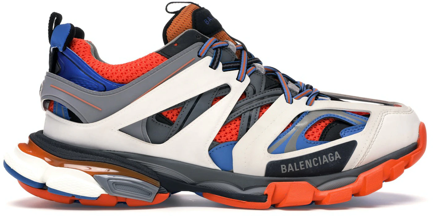 Balenciaga Track Orange Blue Men's - 542023W1GB17580 - US