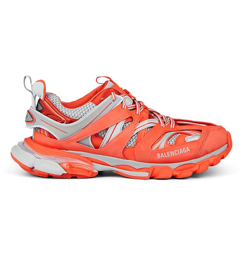 Track Balenciaga Trainers Orange Balenciaga Shoes Orange Off White