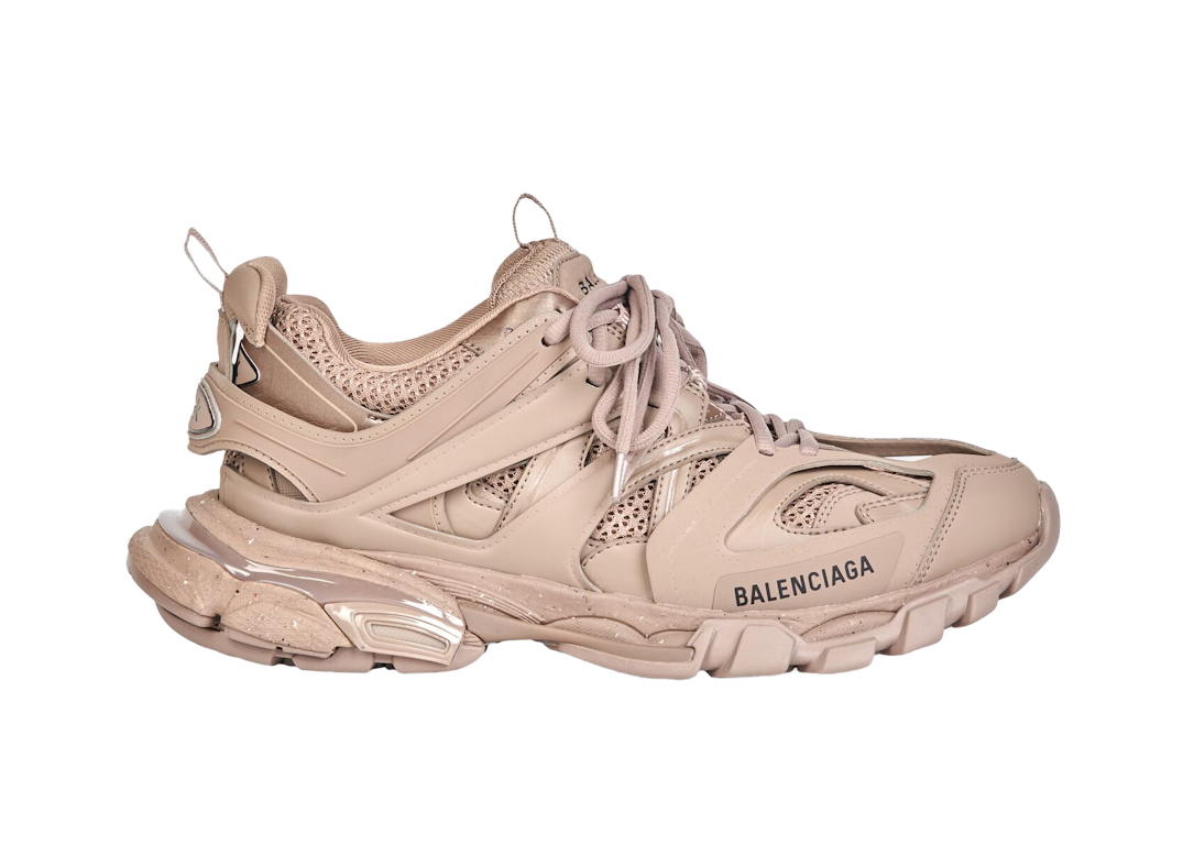 Pre-owned Balenciaga Track Recycled Beige