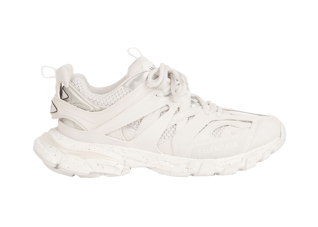 Pre-owned Balenciaga Track Recycled White (women's)