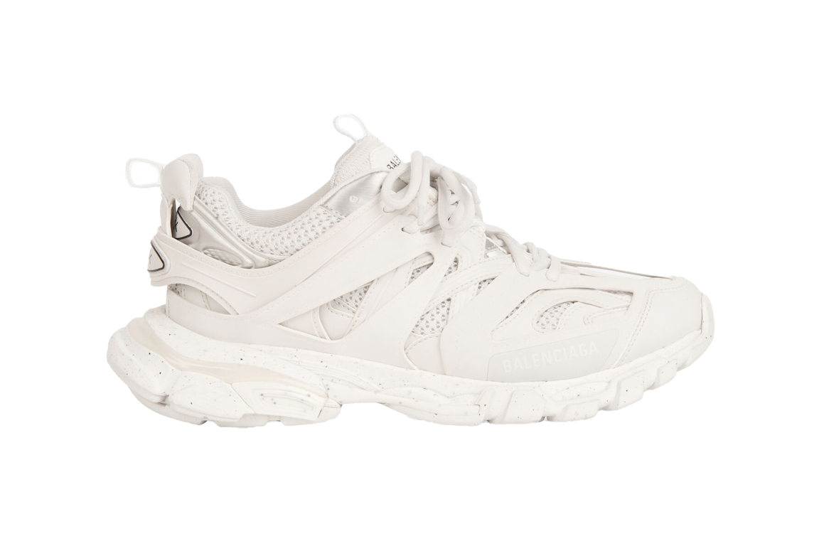 Pre-owned Balenciaga Track Recycled White (women's)