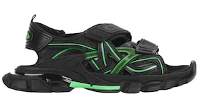 Balenciaga Track Sandal Black/Fluo Green