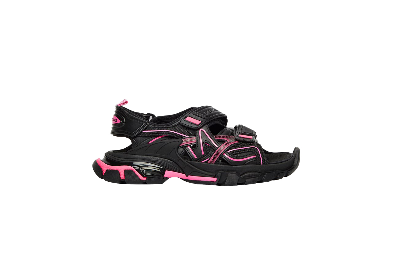 Balenciaga Track Sandal Black Pink (Women's) - 617543W3AJ11050 - JP