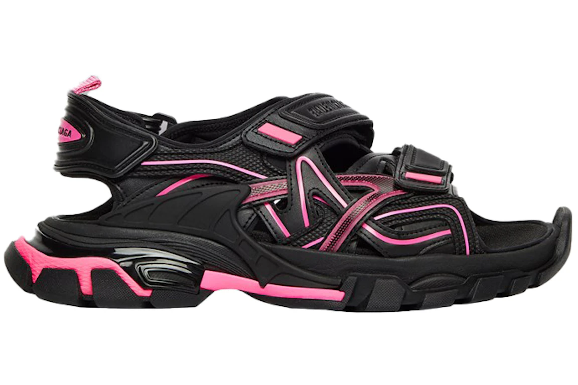 Balenciaga Track Sandal Black Pink (Women's)