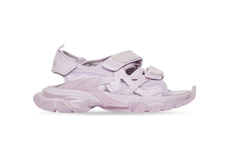 Balenciaga Track Sandal Clear Sole Lilac Women s