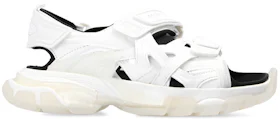 Balenciaga Track Sandal Clear Sole White Black (Women's)