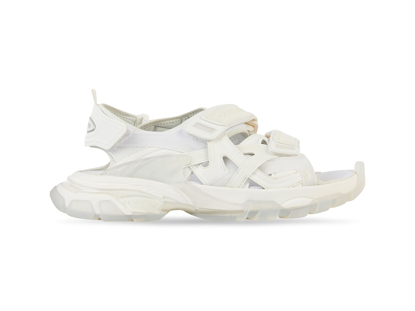 Balenciaga Track Sandal Clear Sole White (Women's