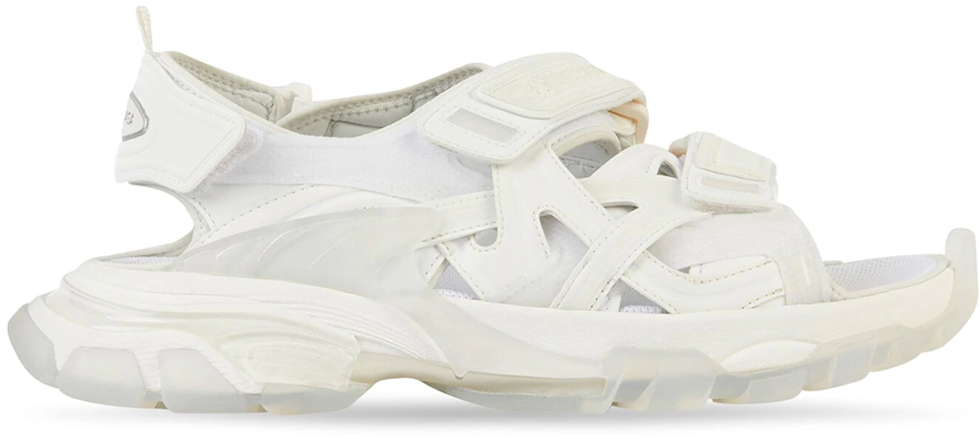 Balenciaga Track Sandal Clear Sole White (Women's) - 655948W2CC29000 - US