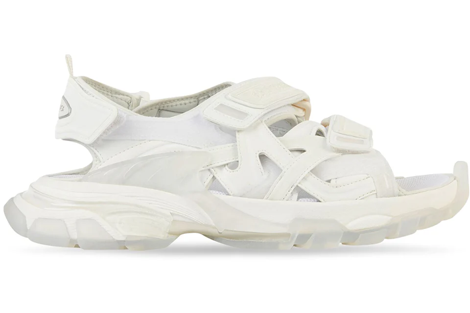 Balenciaga Track Sandal Clear Sole White (Women's)