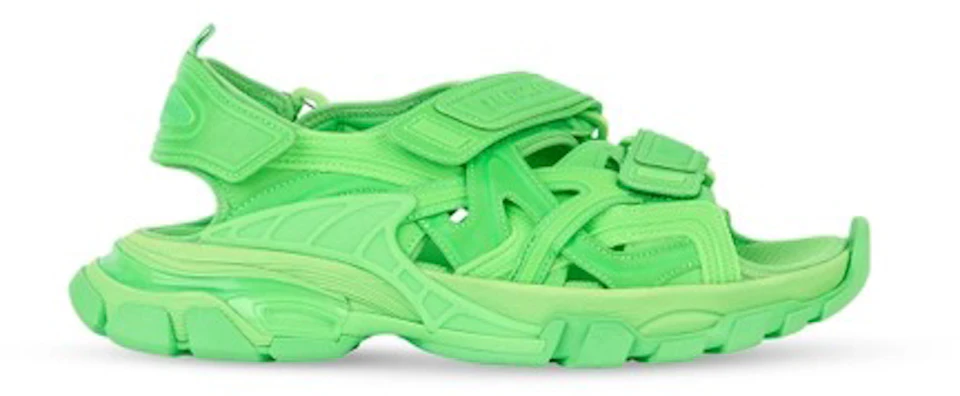 Balenciaga Track Sandal Fluo Green - 3805 -