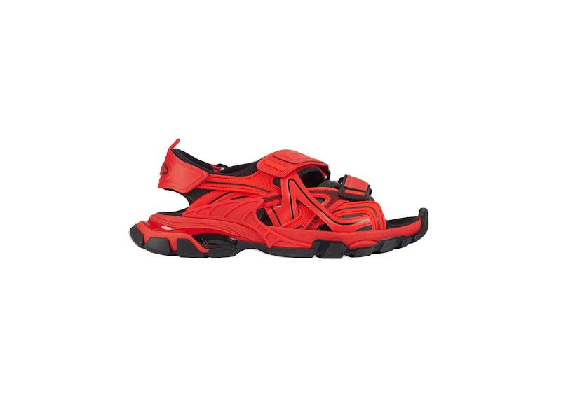 balenciaga sandals red