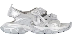 Balenciaga Track Sandal Silver
