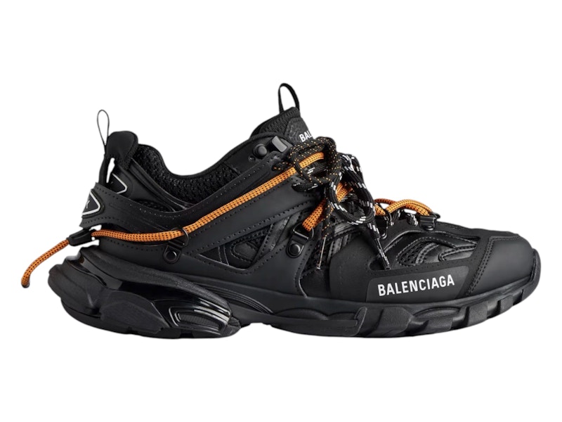Balenciaga Track Trail Laces Black Orange Men's - 800592