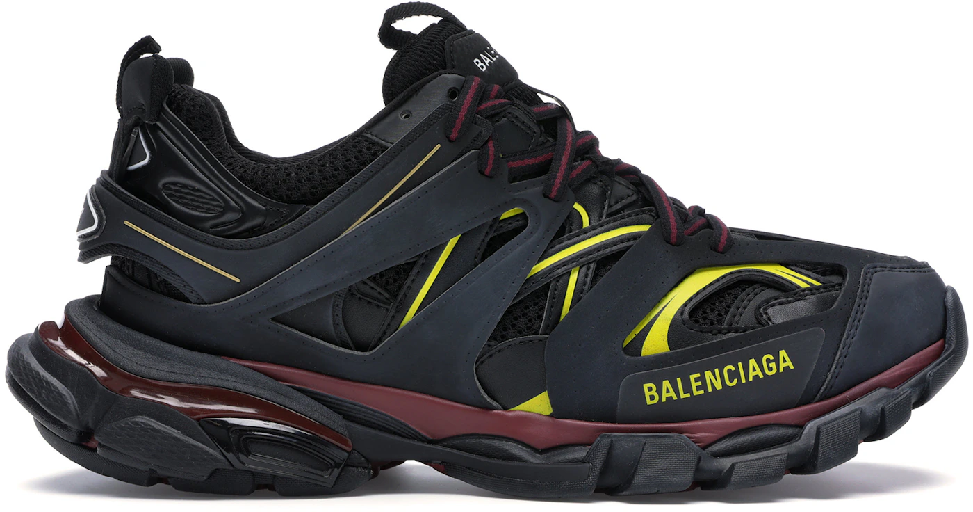 Balenciaga Red/Black/Yellow Track Sneaker, Drops