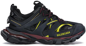 Balenciaga Track Trainers Black Bordeaux