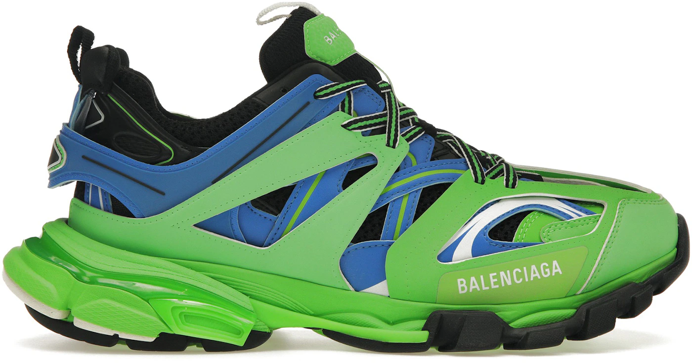 Balenciaga Track Trainers Green Men's - 542023W1GB84078 US