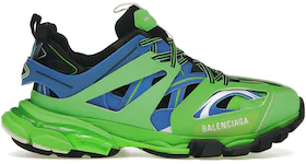 Balenciaga Track Trainers Green Blue