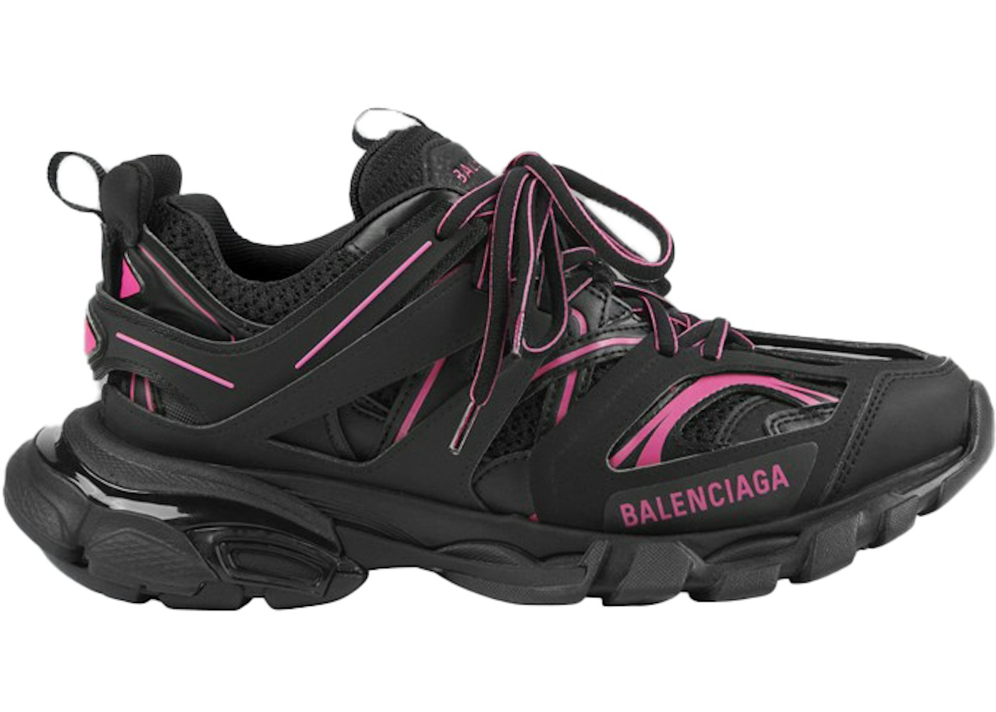 Balenciaga Track Washed Black Pink (W) - 542436W3AC21055