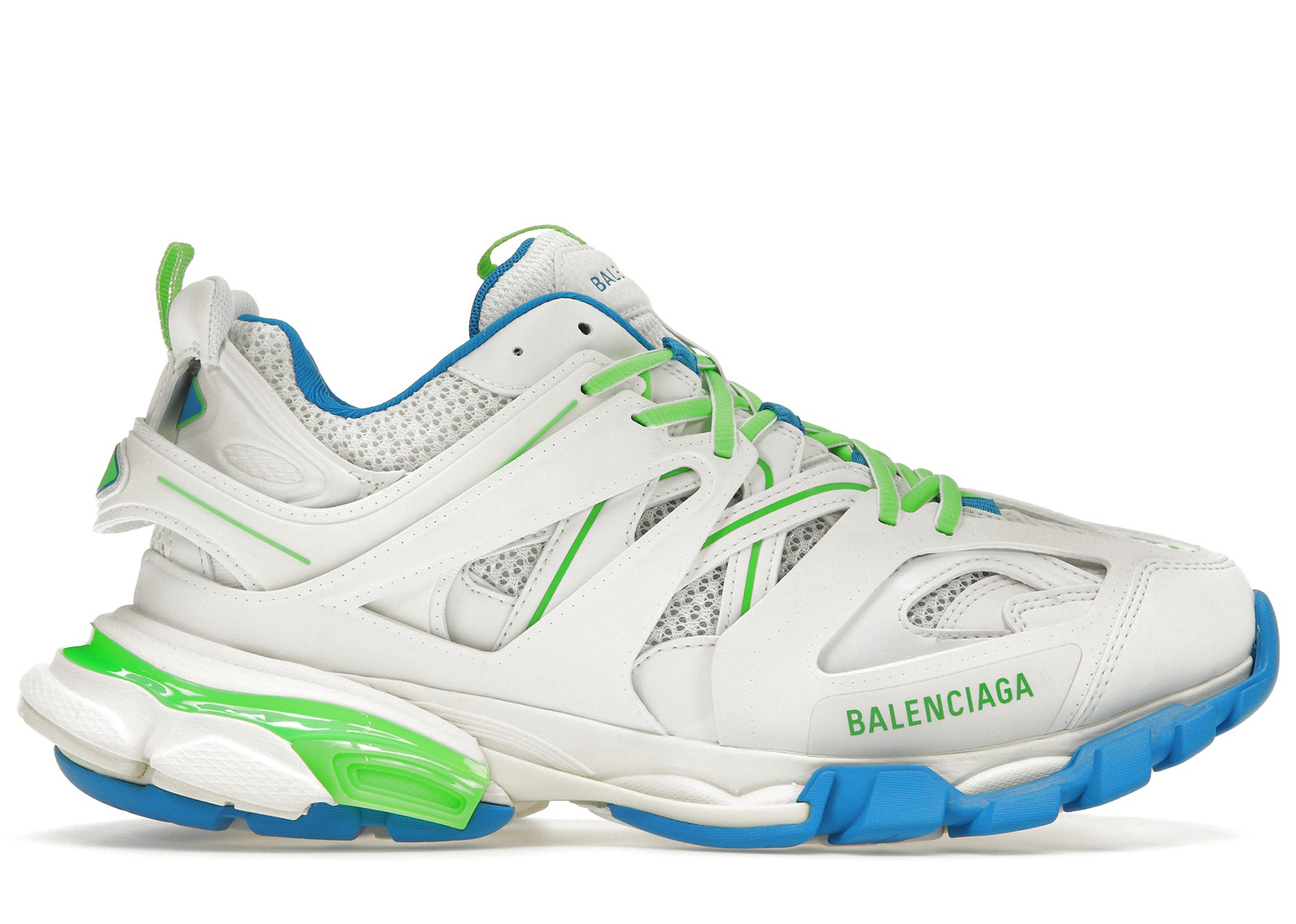 Buy Balenciaga Track LED Sneaker Blue Yellow  555036 W3AD3 4072  Blue   GOAT