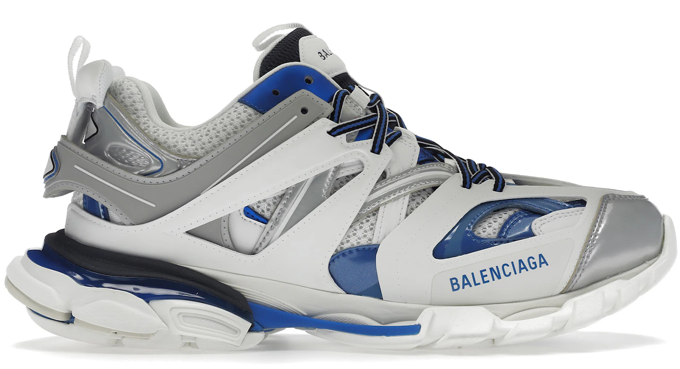 Balenciaga Balenciaga Track Sneakers In White/Silver/Red