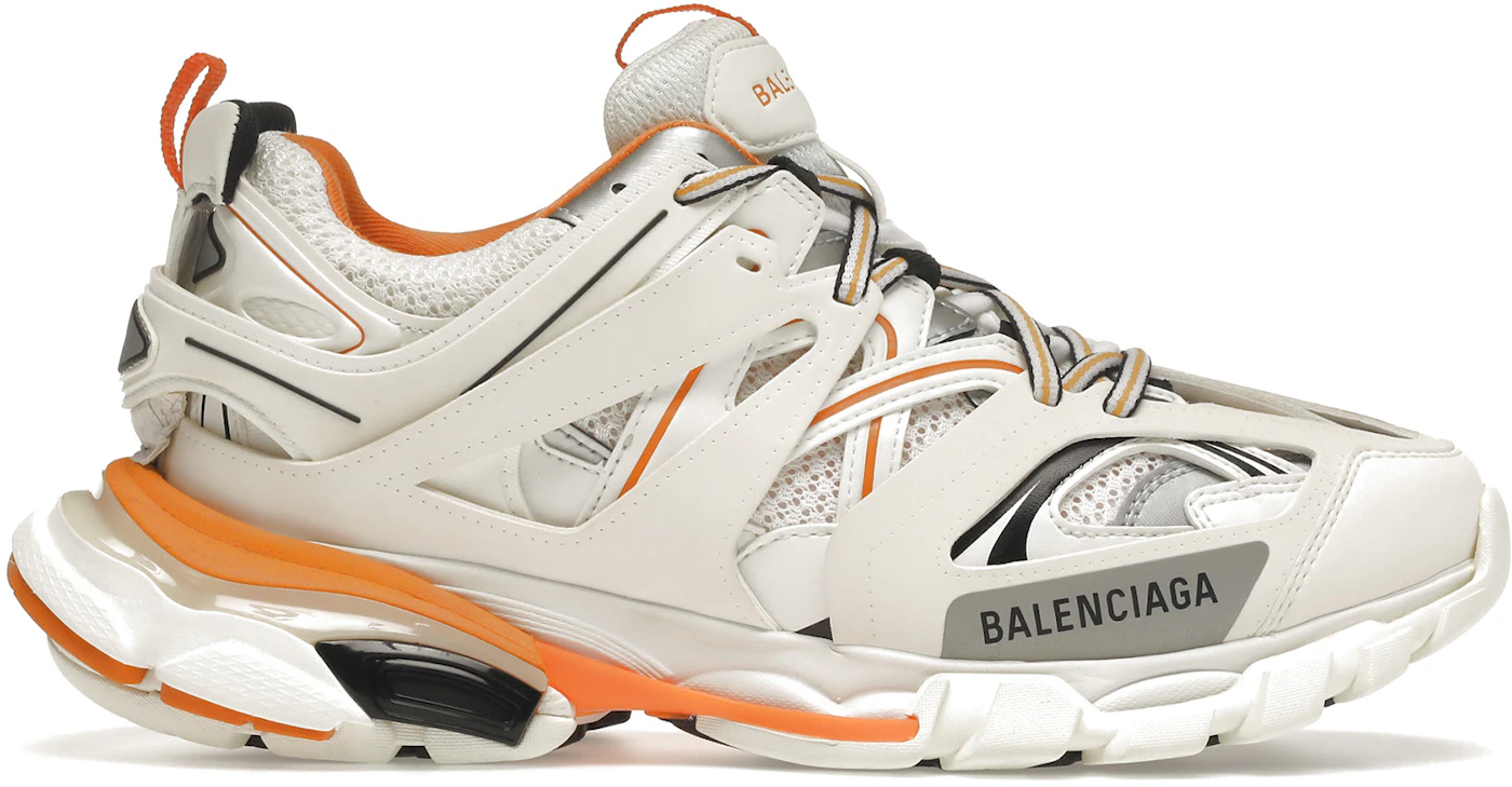 Balenciaga Track White Orange Men's 542023W1GB19059 - US