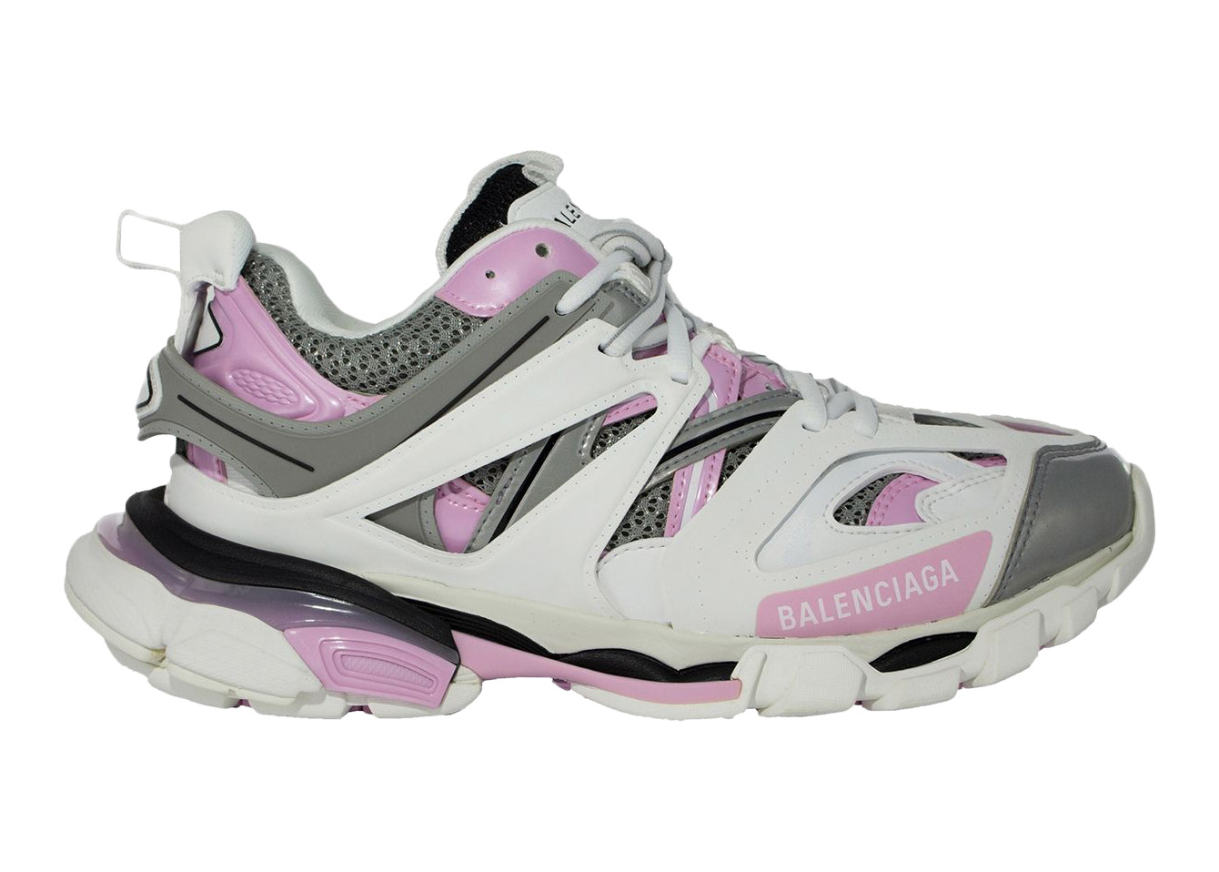 Balenciaga Sneakers track Women 555032W3AD61258 Fabric Gray Pink 716