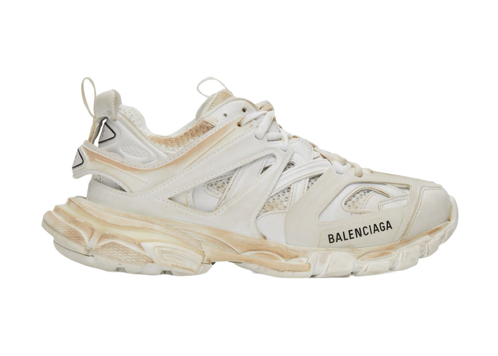 Balenciaga Track Worn Out In White