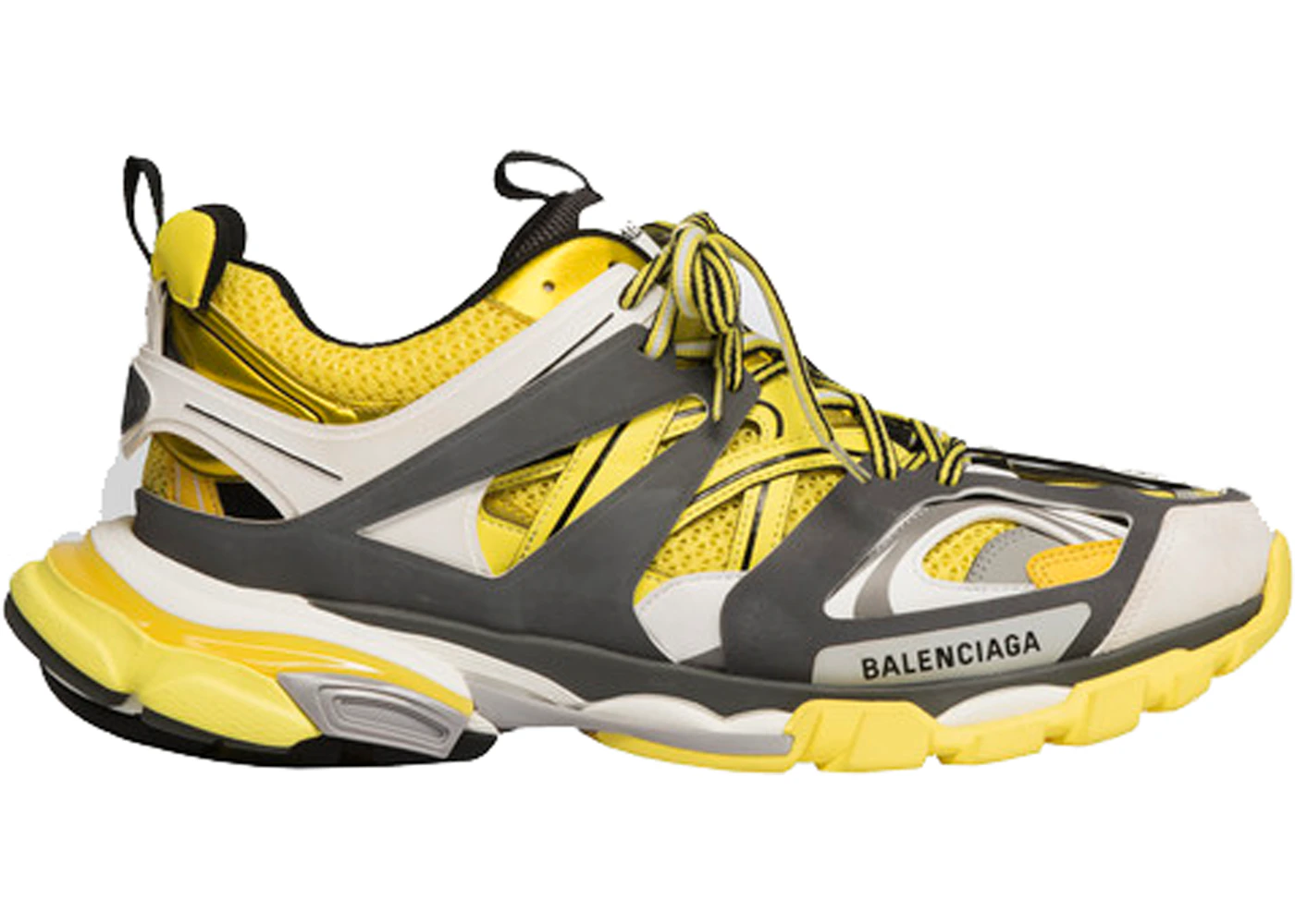 Balenciaga Track Yellow Grey Women s 542436 W1GB2 7184 US