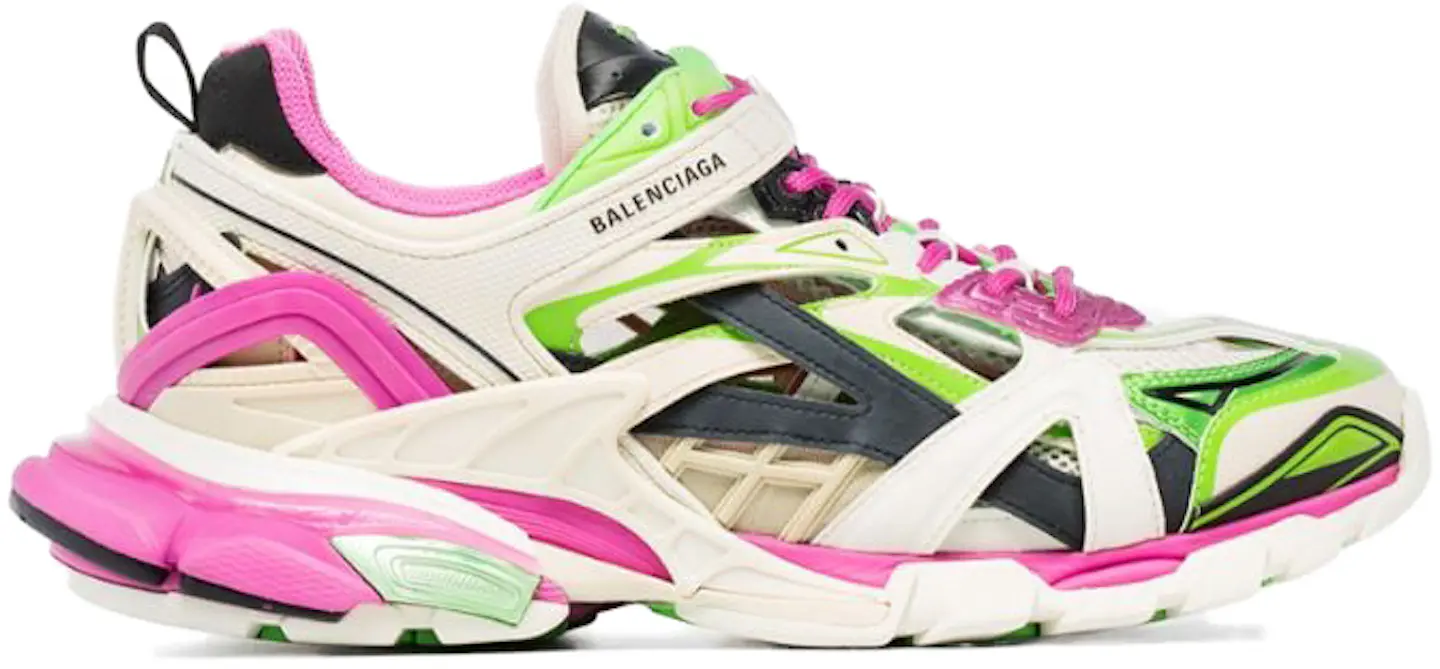 Balenciaga Track.2 Pink Green Men's - 568614 W2GN3 9199 - US