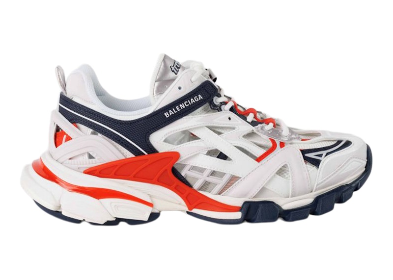 Balenciaga Track.2 White Grey Blue Red