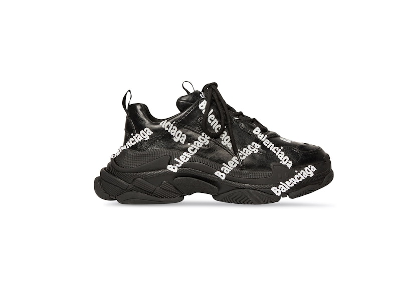 Balenciaga triple s black stockx online