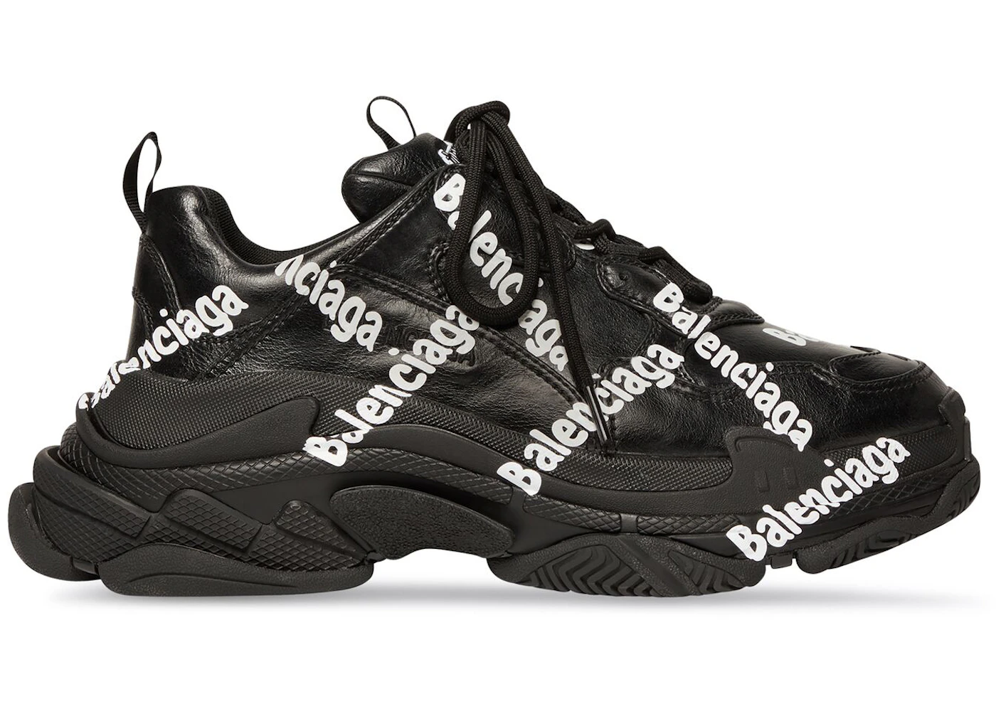 Balenciaga Triple S Noir Et Blanc Balenciaga Noir Blanche Sneakers
