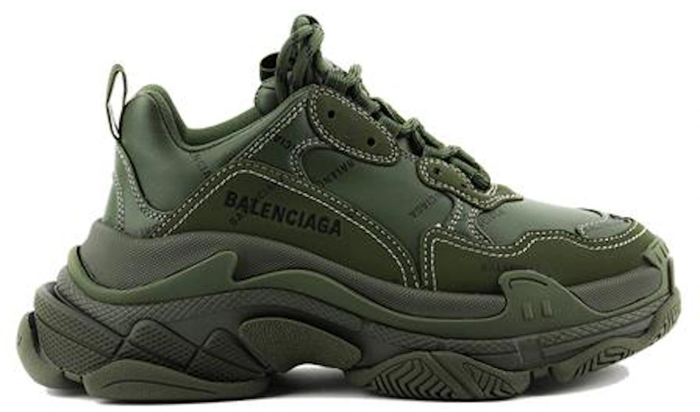 Triple S All Over Olive (Women's) - US