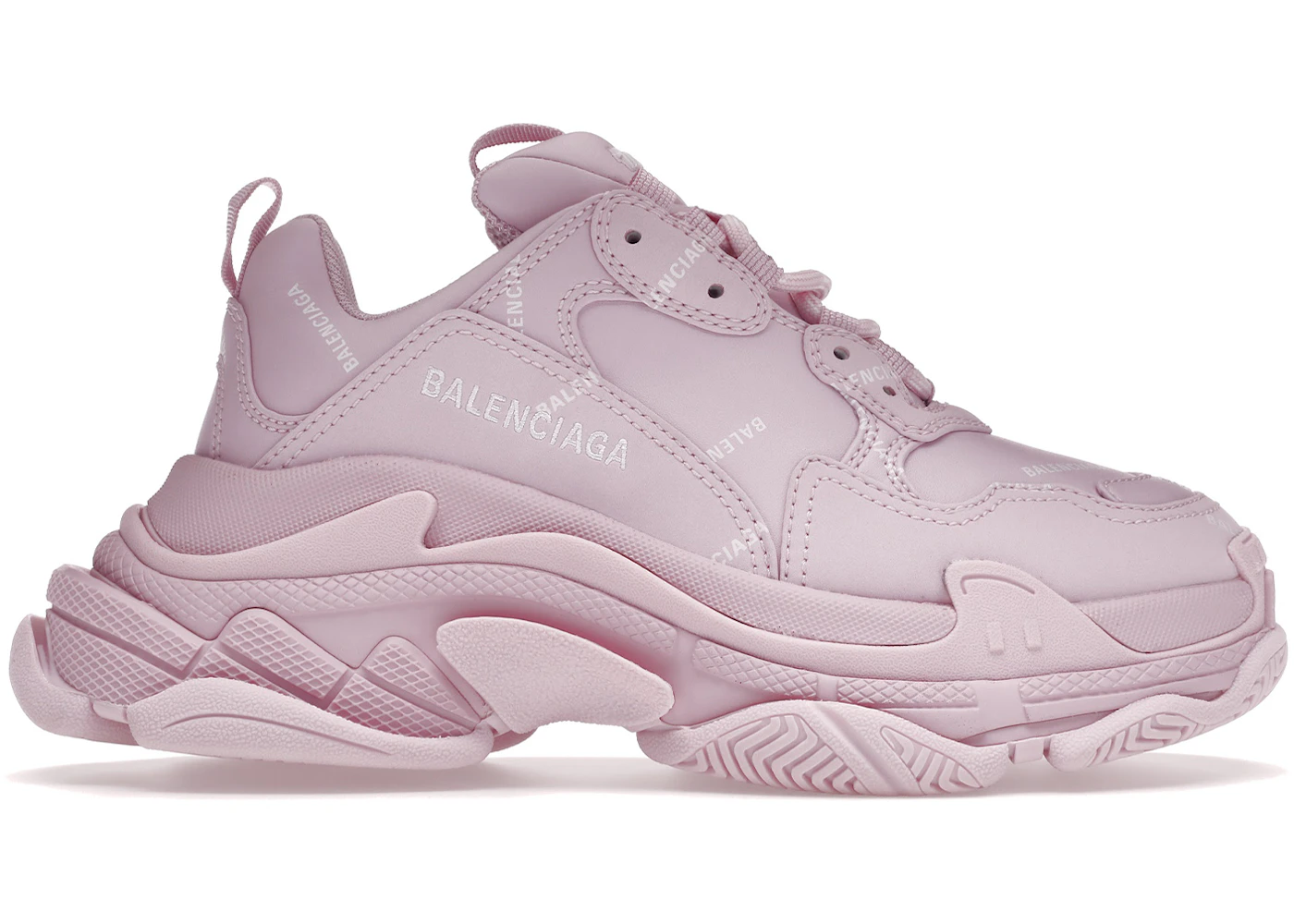 Balenciaga Triple S All Over Pink (Women's) - 524039W2FA15090 - US