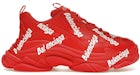 Balenciaga Triple S All Over Tomate Rojo Blanco