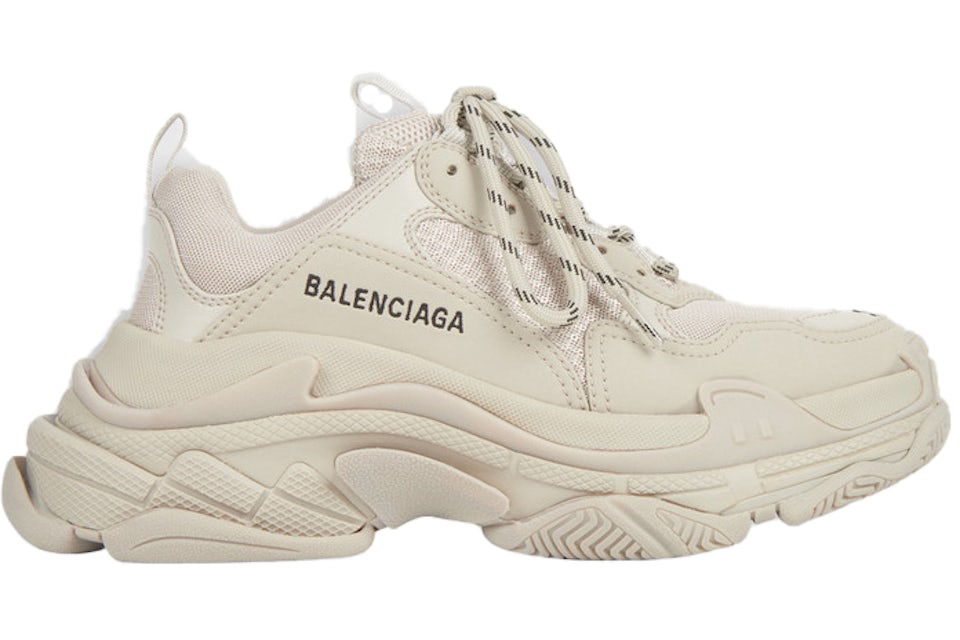 Balenciaga triple s beige women's Clearance