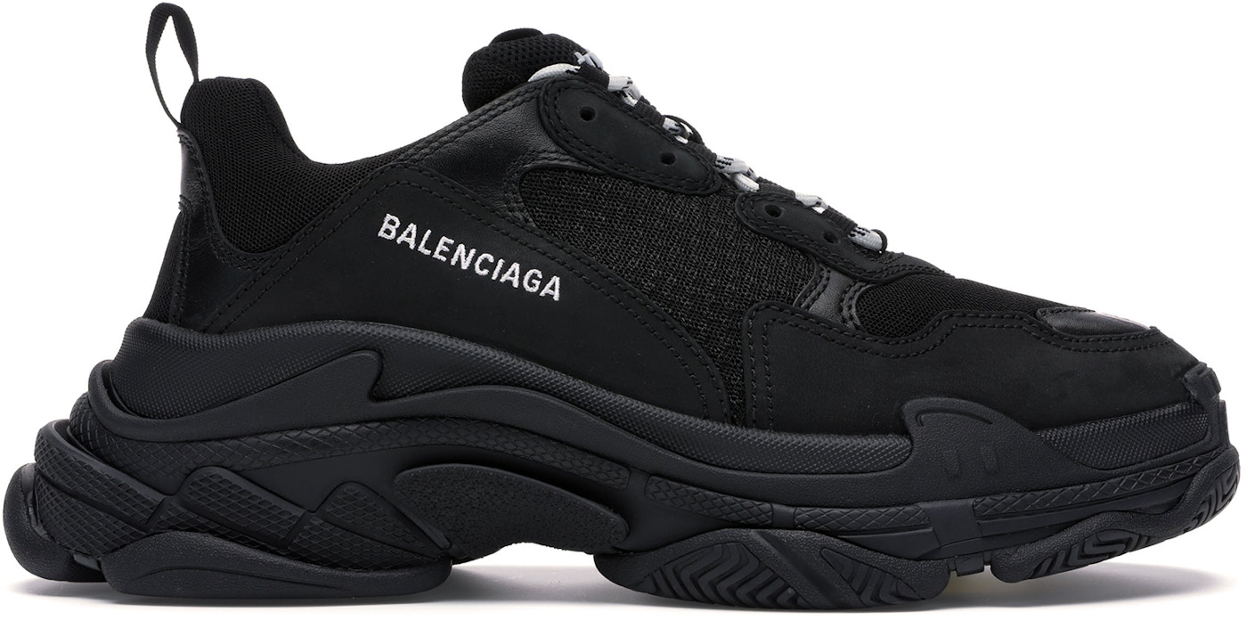 Balenciaga Triple S Black (2019) - 534217 W09O1 1000/ 534217 W2CA1 1000