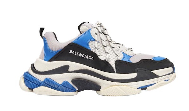 black and blue balenciaga