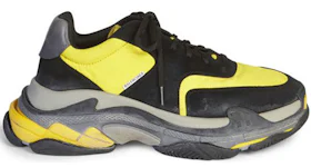 Balenciaga triple s split 2025 white light grey yellow