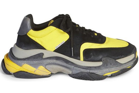 Balenciaga triple s noir et jaune online