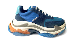 Balenciaga Triple S Red Black Pre Distressed Men s 516440