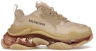 Balenciaga Triple S Clear Sole Beige (donna)