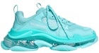 Balenciaga Triple S Suola Trasparente Blu (donna)
