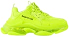 Balenciaga Triple S Clear Sole Fluo Giallo (donna)
