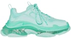 Balenciaga Triple S Clear Sole Verde (donna)